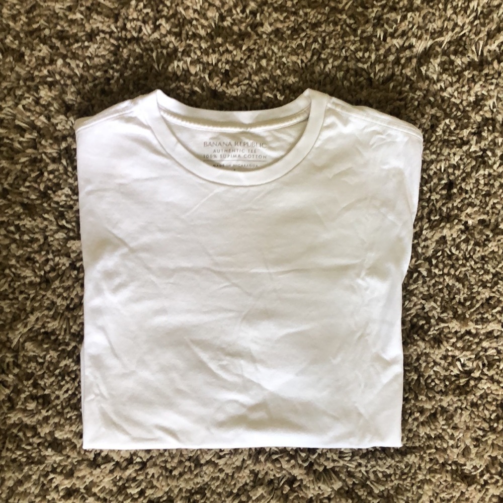 Banana Republic White Tee